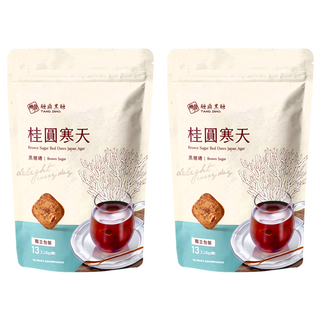 糖鼎 黑糖磚 桂圓寒天, 30g, 13顆, 2包