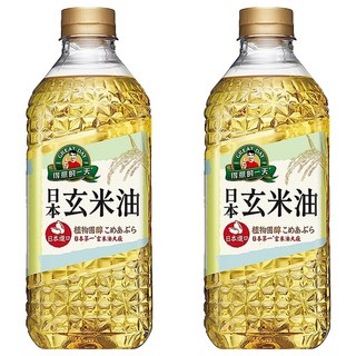 得意的一天 日本玄米油 油質穩定 含植物固醇, 1.58L, 2瓶
