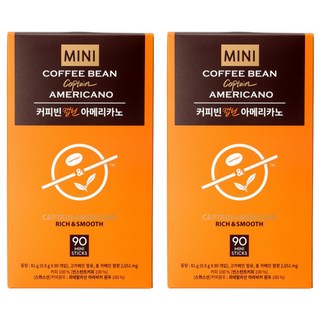 The Coffee Bean 即溶美式咖啡粉隨身包, 900mg, 90條, 2盒
