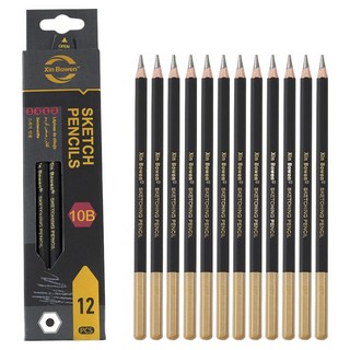 신보웬 전문가용 드로잉 연필, 10B, 12개