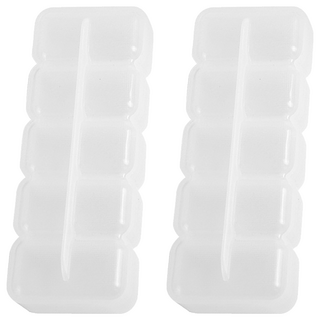 SJIAYP 五格壽司盒, 2個容器 + 2個蓋子, 2個