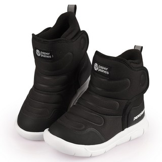 紙飛機兒童兒童軟墊靴子冬季毛皮冬季鞋女孩男孩兒童兒童初中