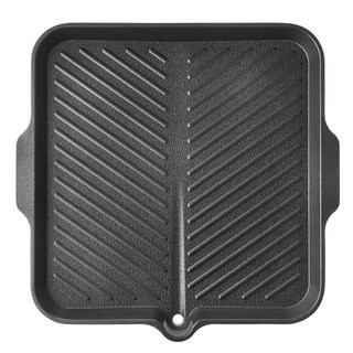 코멧 사각 구이판 사용 모습