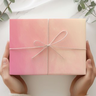 피치 샤베트 양면포장지, 10개