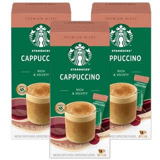 STARBUCKS 星巴克 特選系列 卡布奇諾咖啡, 18g, 4個, 3盒