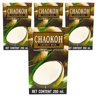 椰奶, 250ml, 4個