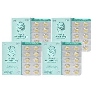 AG HEALTH iMega rTG Omega-3補充膠囊, 60顆, 4個