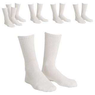 STUDIO SOCKSTOP 女性運動緩震中筒襪 6雙組