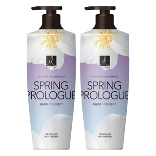 ELASTINE 伊絲婷 奢華香水洗髮精 春日戀曲, 600ml, 2瓶