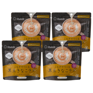TEA TSUBOICHI 坪市製茶 黑豆茶粉 沖泡用, 4包, 100g, 1入
