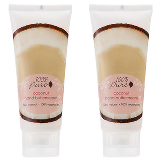 100퍼센트퓨어 버진 코코넛 핸드버터크림, 59ml, 2개