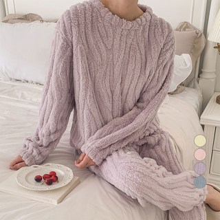 afinar 女款超細纖維睡眠睡衣套裝