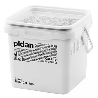 pidan 3in1 三合一混合 寵物貓砂 (豆腐砂 + 活性碳 + 礦砂), 5.2kg, 1桶