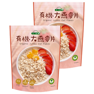 統一生機 有機大燕麥片, 400g, 2包