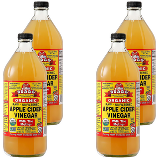 BRAGG 有機蘋果醋, 946ml, 4瓶