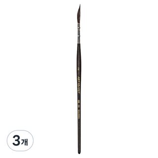 Art Secret 藝術家的秘密 水彩畫筆 拖把刷 城市素描乾筆畫法 松鼠毛 688SQ DS, 3個, 2號