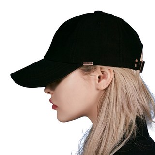 VARZAR 玫瑰金 雙環 寬鬆棒球帽
