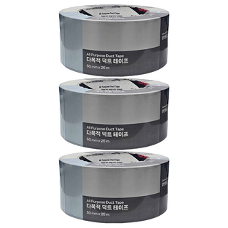 쓰리엠 다목적 덕트 테이프 은색 50mm x 25m, 3개