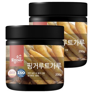 토종마을 핑거루트 건강 분말, 2개, 200g