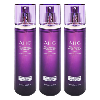AHC PRO+ A醛逆時煥活柔膚露, 130ml, 3瓶