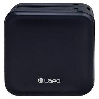 LaPO 全功能無線充電行動電源 Type-C, WT-08TC, 微墨藍