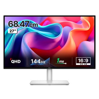 델 QHD IPS 144Hz 스피커 피벗 27 Plus 모니터, 68.47cm, S2725DSM