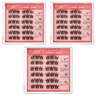 UWN 十二生肖免膠假睫毛, 虎威威, 3盒