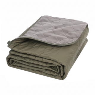 EAMKEVC 伊凱文 多功能信封式搖粒絨毯 200x140cm 防水PU2000mm, 軍綠色, 1件