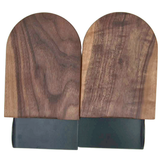 LifeShopping 原木L型書架 Set 2 胡桃木頭書架 1入, CAFJ2Q01WC, 3.9 x 4.7 x 6.7cm, 1層