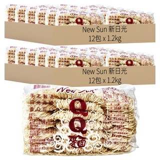 New Sun 新日光 QQ麵, 1.2kg, 24包