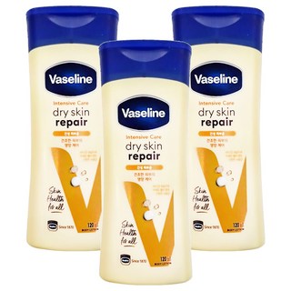 Vaseline 凡士林 深層修護潤膚露, 120ml, 3瓶