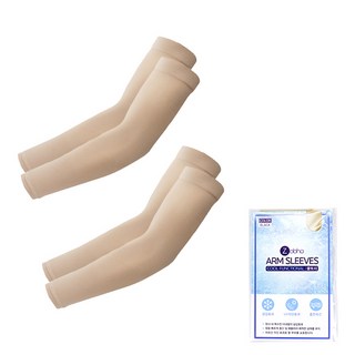 Zobha 韓國產 Aqua-X 無縫抗UV防曬冰涼袖套 2入 x 2組