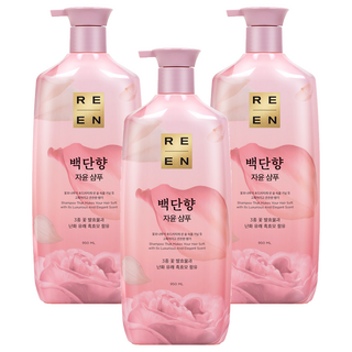 리엔 자윤 백단향 샴푸 프루티 피오니 향, 950ml, 3개
