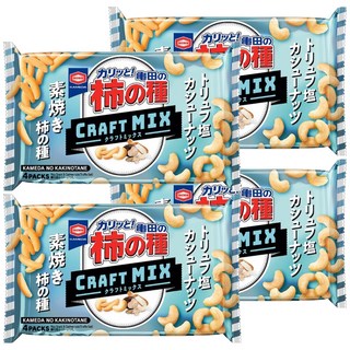 龜田製菓 松露鹽腰果味柿種米果 4個裝, 4個, 70g