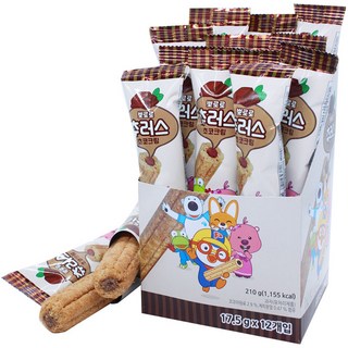 Pororo 巧克力奶油吉拿棒, 210g, 1盒