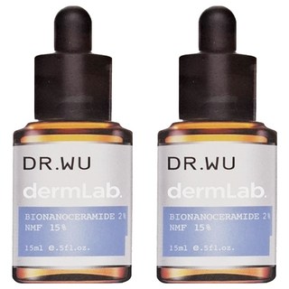 DR.WU 達爾膚 台灣公司貨 2%神經醯胺保濕精華, 15ml, 2瓶