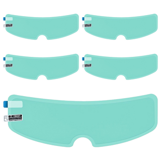 小麥購物 安全帽防雨防霧貼 G050 32g 5個, 綠色