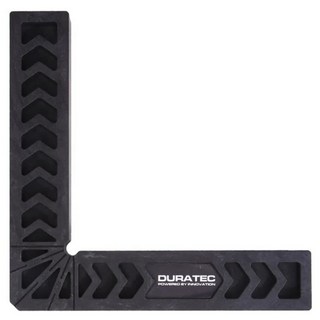 DURATEC 德迅 90度直角輔助定位器 黑色 L型 8吋 200mm, 1個