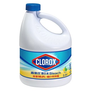 CLOROX 高樂氏 漂白水 檸檬香, 2.8L, 1桶