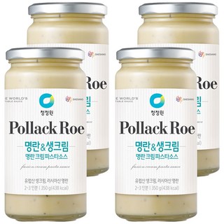 清淨園 明太子奶油義大利麵醬, 350g, 4罐