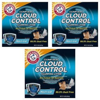 ARM&HAMMER 貓砂 Clump & Seal 7天無臭 多貓適用, 低敏, 頂級低敏, 8.62kg, 3盒