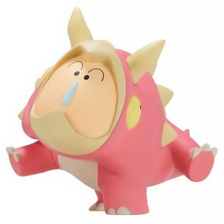 BANDAI BP 蠟筆小新我們的恐龍日記 公仔 VOL.3 B三角龍阿呆 12歲以上, 1盒