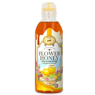 더해담 프리미엄 자연 벌꿀, 1kg, 1개