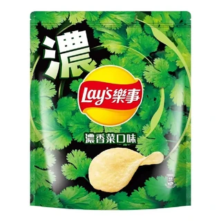 Lay's 樂事 濃香菜風味洋芋片 聚會休閒零食, 1包, 580g
