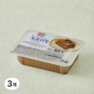 친정엄마 도토리묵, 350g, 3개, 1개입