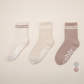 BASE ALPHA ESSENTIALS 兒童睡襪 3 件套