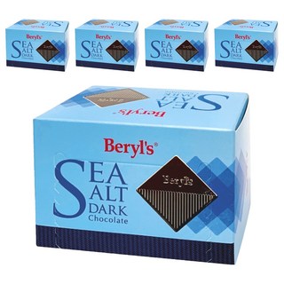 Beryl's 海鹽黑巧克力, 60g, 5盒