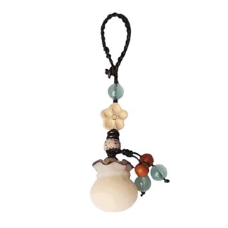 白玉菩提精工雕花 招財福袋 Set 2, 1組