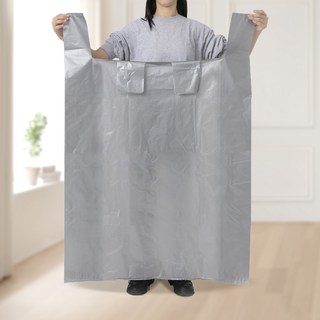 코멧 대용량 이사 비닐봉투 그레이, 10개, 240L