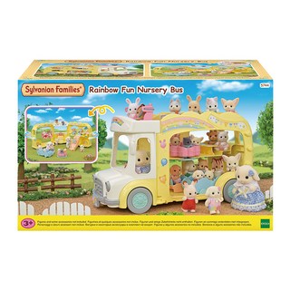 EPOCH Sylvanian Families 森林家族 Sunny Castle幼兒園3層巴士模型組 5744, 1組
